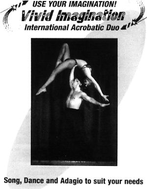 Jon Anton Presents...Adagio Acts. An Adagio Act is a slow, graceful Acrobatic Dancing or Posing Act.