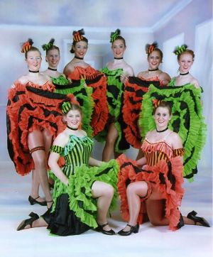 Jon Anton Presents..our Very Own Troupe of CAN-CAN DANCERS... "THE GAIETY GIRLS"
