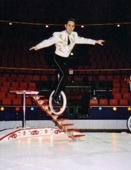 Jon Anton Presents..a selection of UNICYCLISTS for a variety of events including Circus Holiday Centres, Promotions, Displays & Cabaret.